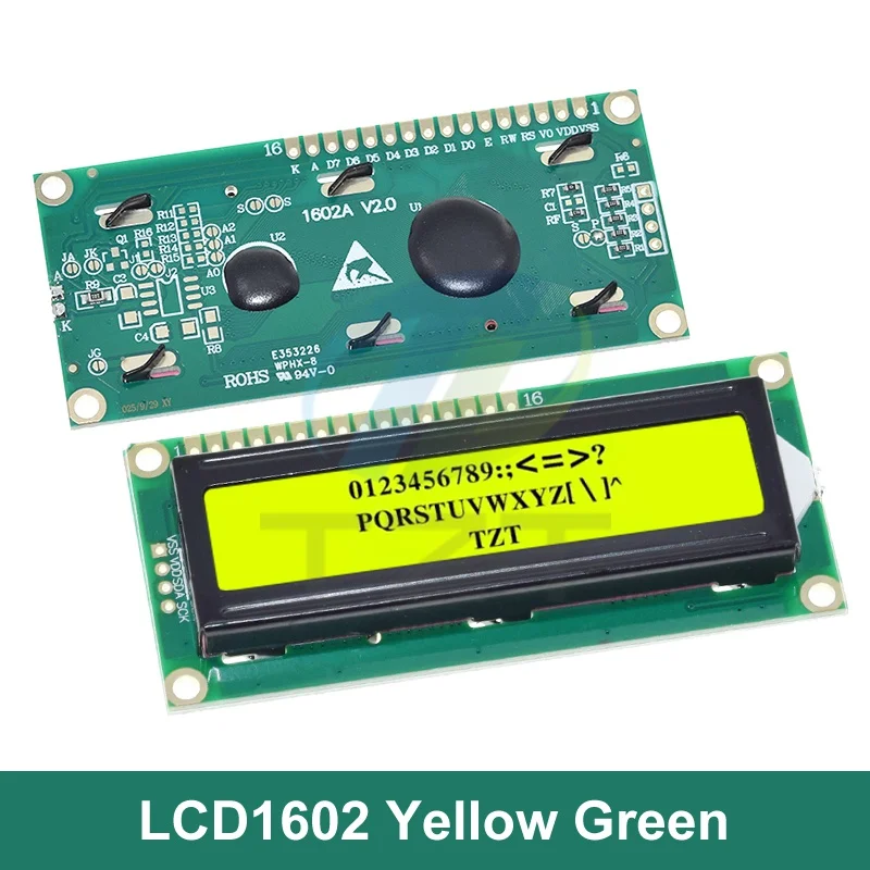 TZT LCD Modul Für Arduino LCD0802 LCD1602 LCD2004 LCD12864 LCD Zeichen UNO R3 Mega2560 Display PCF8574T IIC I2C Schnittstelle – Detail 9
