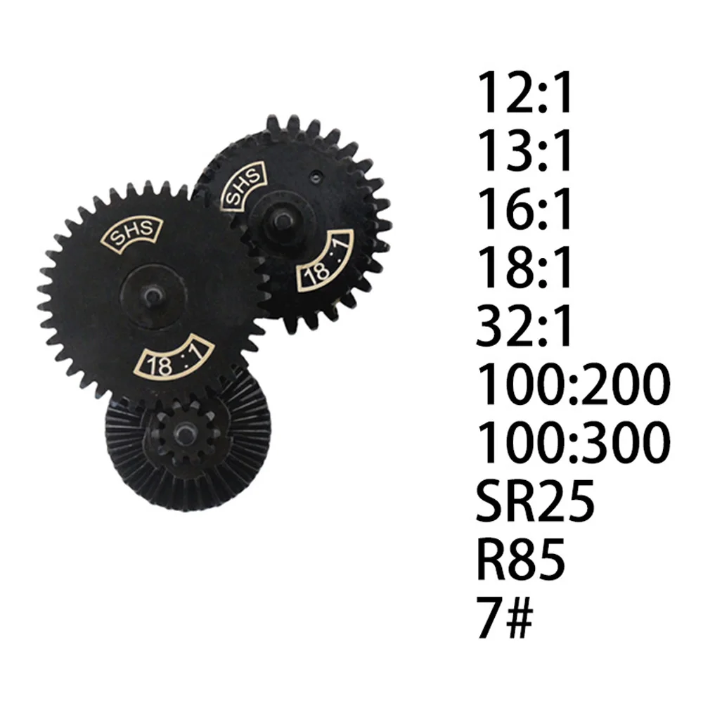 

Высокоскоростной металлический комплект шестерен SHS для Ver.2 Ver.3 Редуктор Гелевый шариковый пистолет Страйкбол с ЧПУ Стальная огранка Тактические шестерни с высоким крутящим моментом QJ128