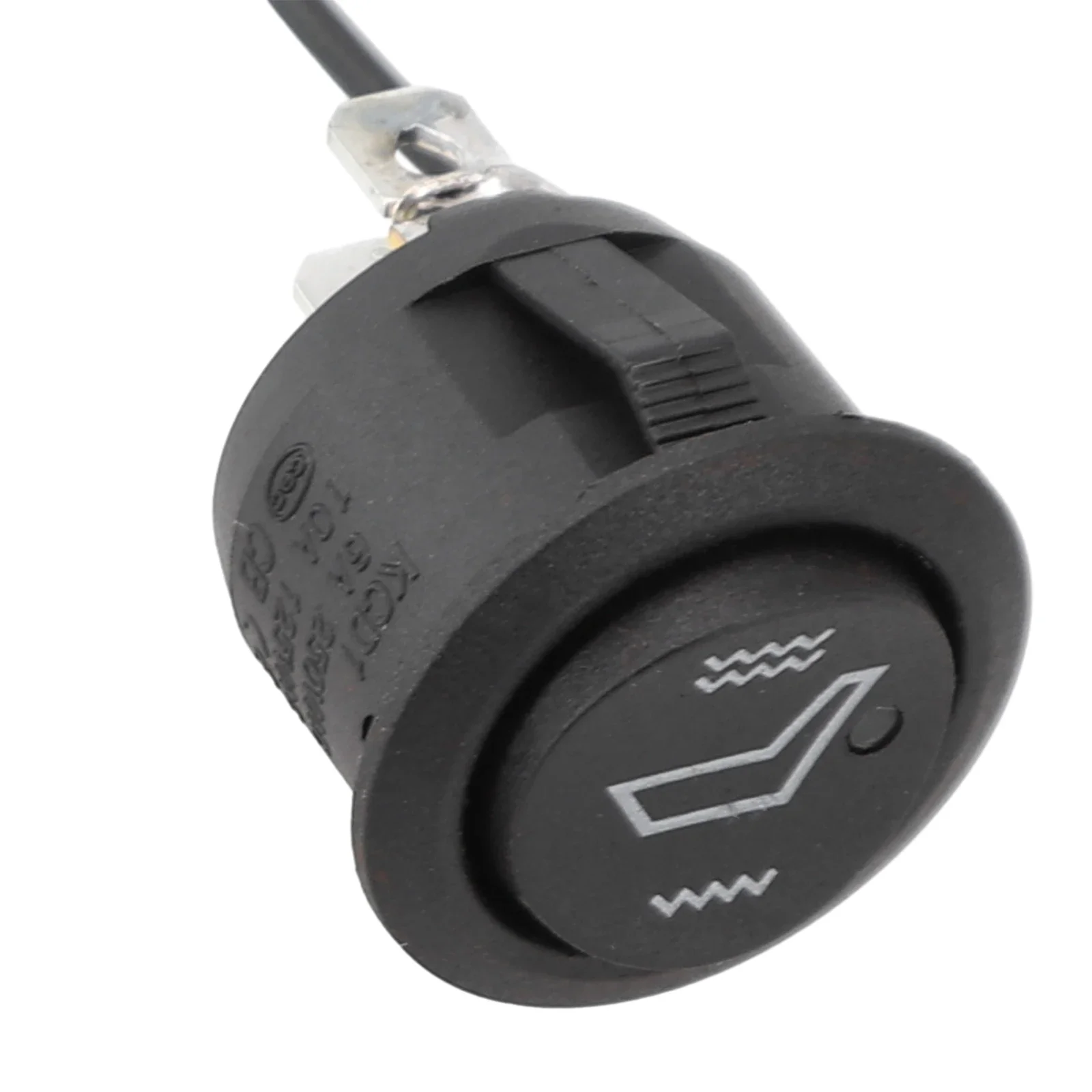 

Reliable Car Auto Seats Heater Switch 3Pin Round Heated Rocker HiLow Off Control Black Color Suitable For All Vehicles