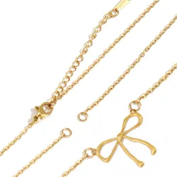 5PCS PVD Stainless Steel Adjustable Chain Necklace For Jewelry Making Chain DIY O Shape Cross Chain Connector Necklace Findings