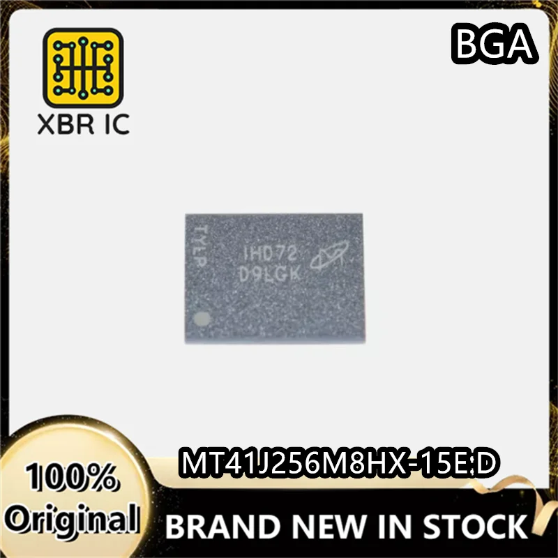 

(6/20 pieces) MT41J256M8HX-15E:D Silkscreen: D9LGK BGA78 memory storage chip New original authentic spot delivery fast