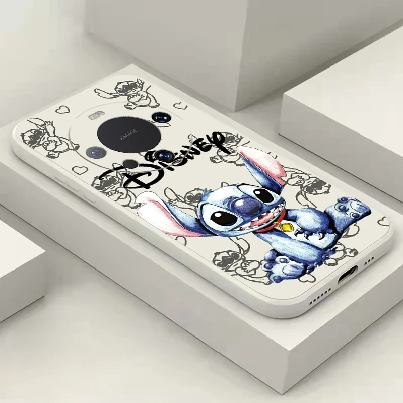 The Stitch Bady Disney Phone Case For Huawei Mate 40 30 30E 20 10 Pro Plus Lite Honor 50 50se 30 10 Lite 8X 9X Pro image 4
