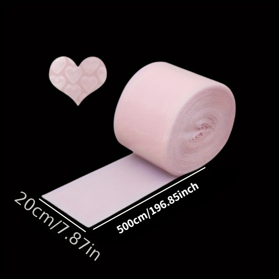 Pink Heart-Shaped Bubble Love Thickeneded Shockproof Fragile Protective Packaging Film