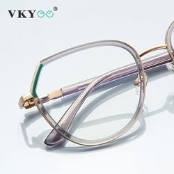 VICKY Fashion Personalized Design Ladies New Style Blue Light Protection Metal and TR Optical Frames PFD3130 Reading Glasses