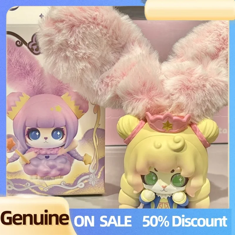 

Genuine Cup Rabbit V2 Dreamland Journey Series Pvc Model Figure Room Desk Decoration Blind Box Doll Mystery Box Birthday Gift