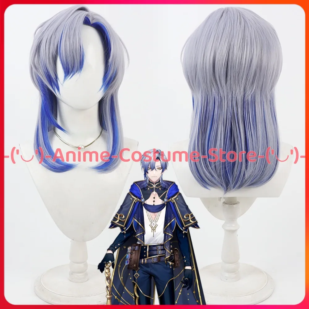 

NIJISANJI VTuber Миран Катрелл Косплей Парик Аниме Персонаж Хэллоуин Карнавальный Костюм Парики Термостойкие Синтетические Волосы