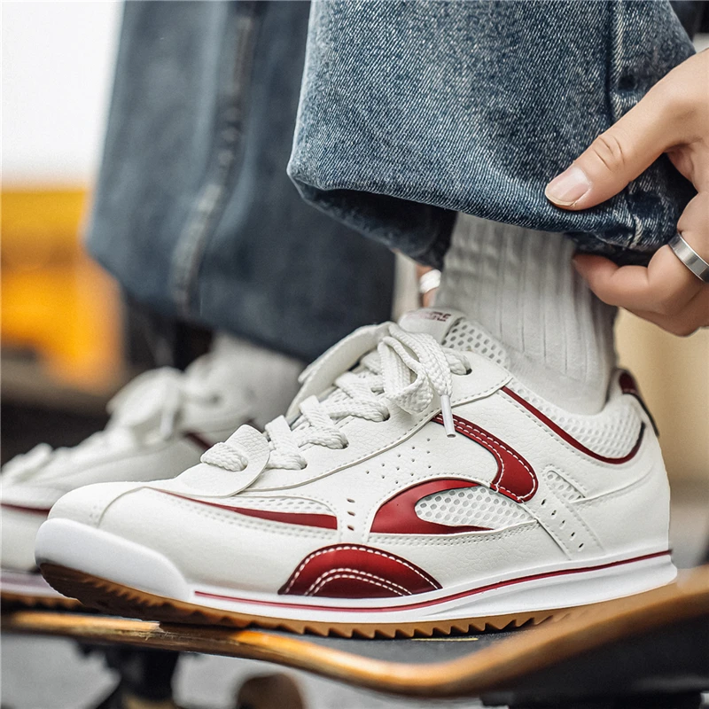 

Men's Shoes Breathable Mesh Running Shoes Versatile Casual Sports Sneakers Men's Forrest Gump Shoes Moral Training shoes