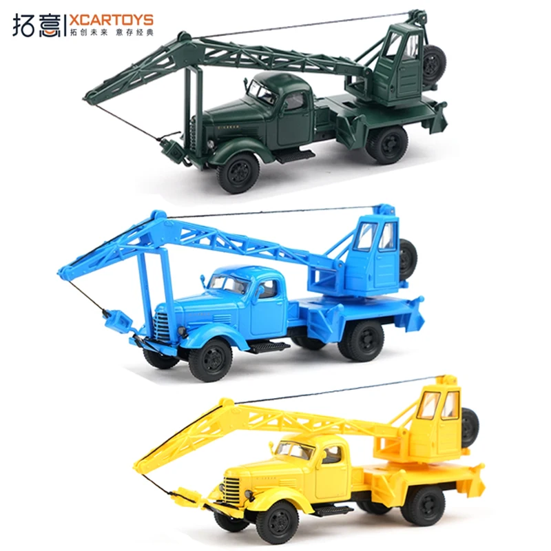 

Diecast 1/64 Scale Liberation Crane Alloy Car Model Collectible Toy Gift Souvenir Display Ornament