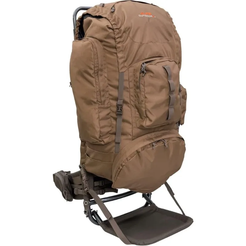 

ALPS OutdoorZ Dual-Function Hunting Backpack with Freighter Frame for Hauling Gear/Adjustable Torso, Rifle Holder