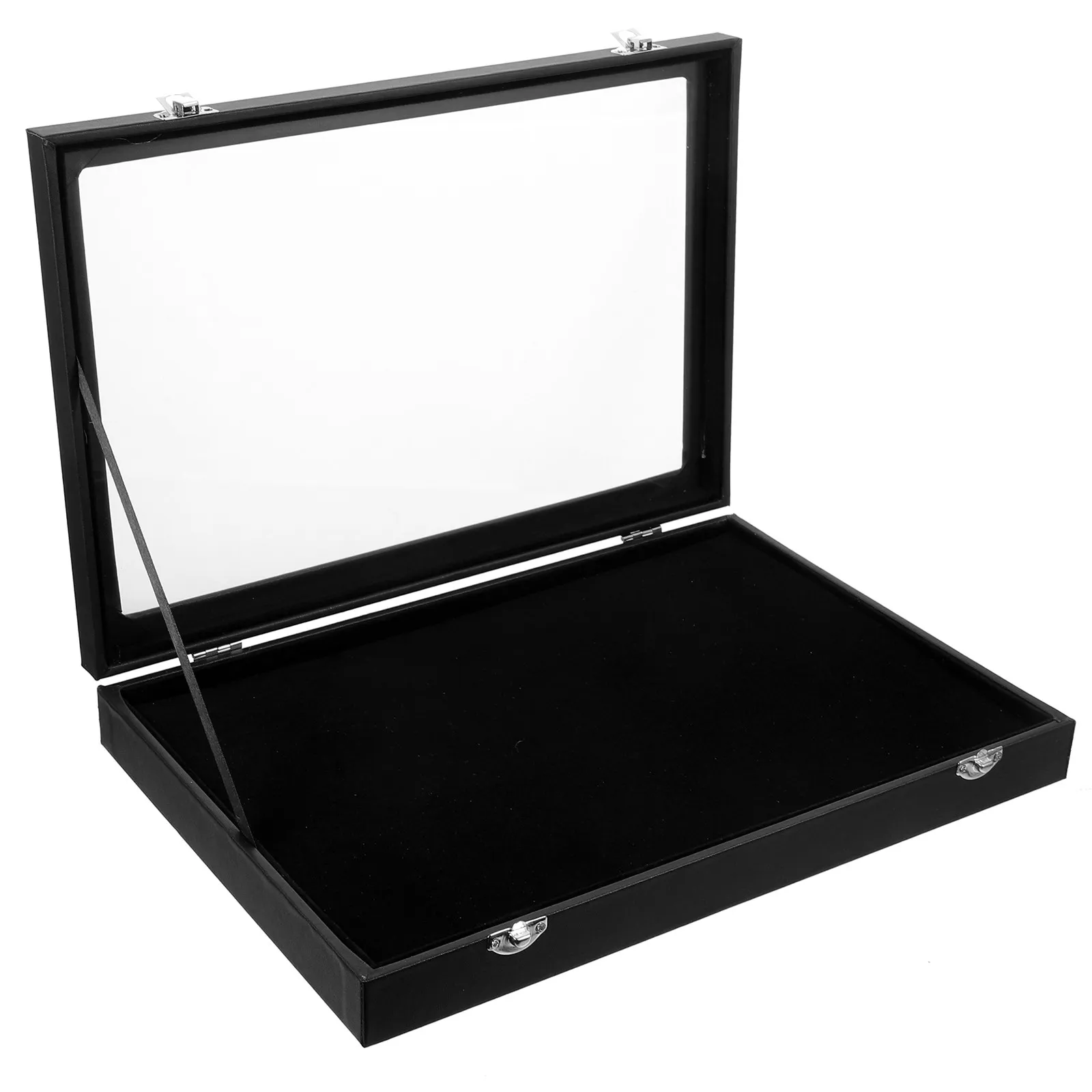 

Pin Display Case Brooch Storage Box Jewelry Organizer for Medal Lapel Badge Lightweight Compact Clear Lid