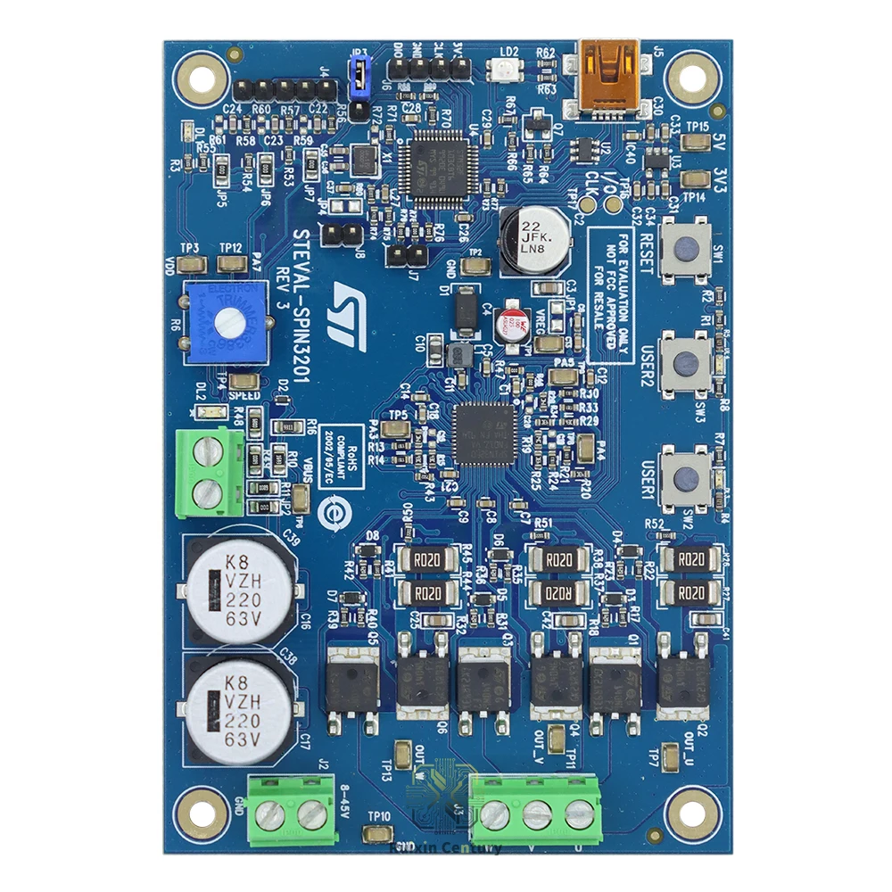 FOR ST STEVAL-SPIN3201 board Embedded STM32 MCU STSPIN32F0 BLDC Controller Development Evaluation Hardware In Stock