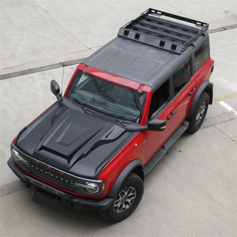 For Black Powder Coating LUMA 2/4 Door Accessories Steel Roof Rack Kit 2021-2024