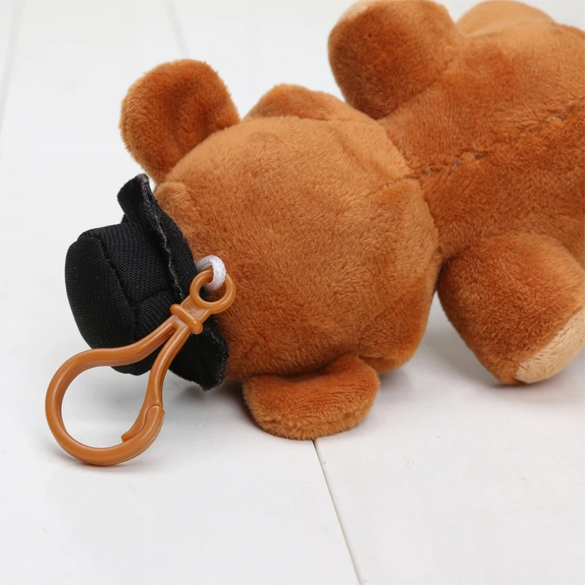 5 Stück Freddy Foxy Bonnie Chica Plüschtiere Schlüsselanhänger Anime Plüsch-Anhänger Gefüllte Plüschpuppen Spielzeug – Detail 2