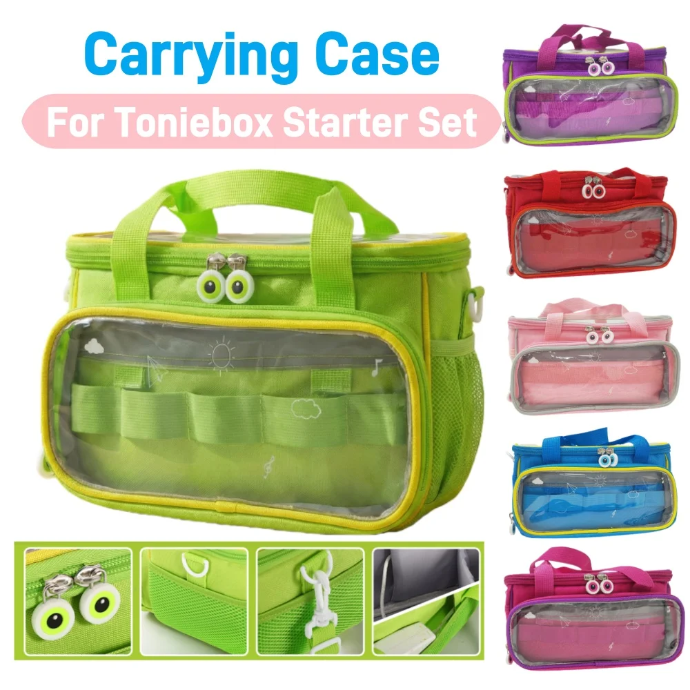 

Чехол для Toniebox 2 и стартового набора 1, стильная сумка для хранения фигурок Tonies, наушников и аксессуаров Tonies