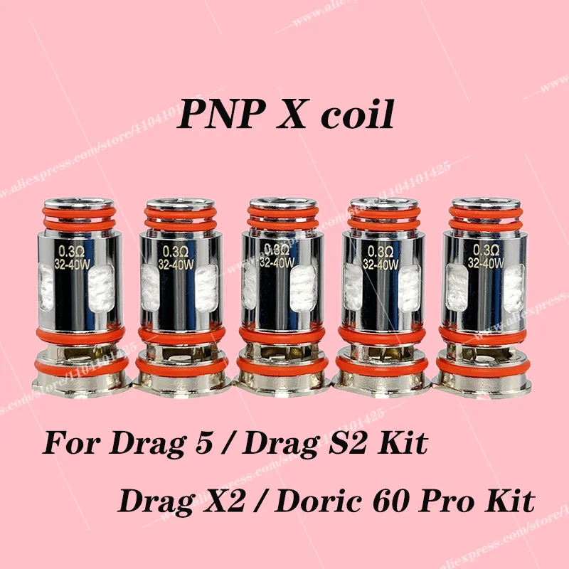 PnP X Coil 0.15ohm 0.2ohm 0.3ohm Replacement coils For PnP X Pod Tank Cartridge/Drag S2/Drag X2 Kit