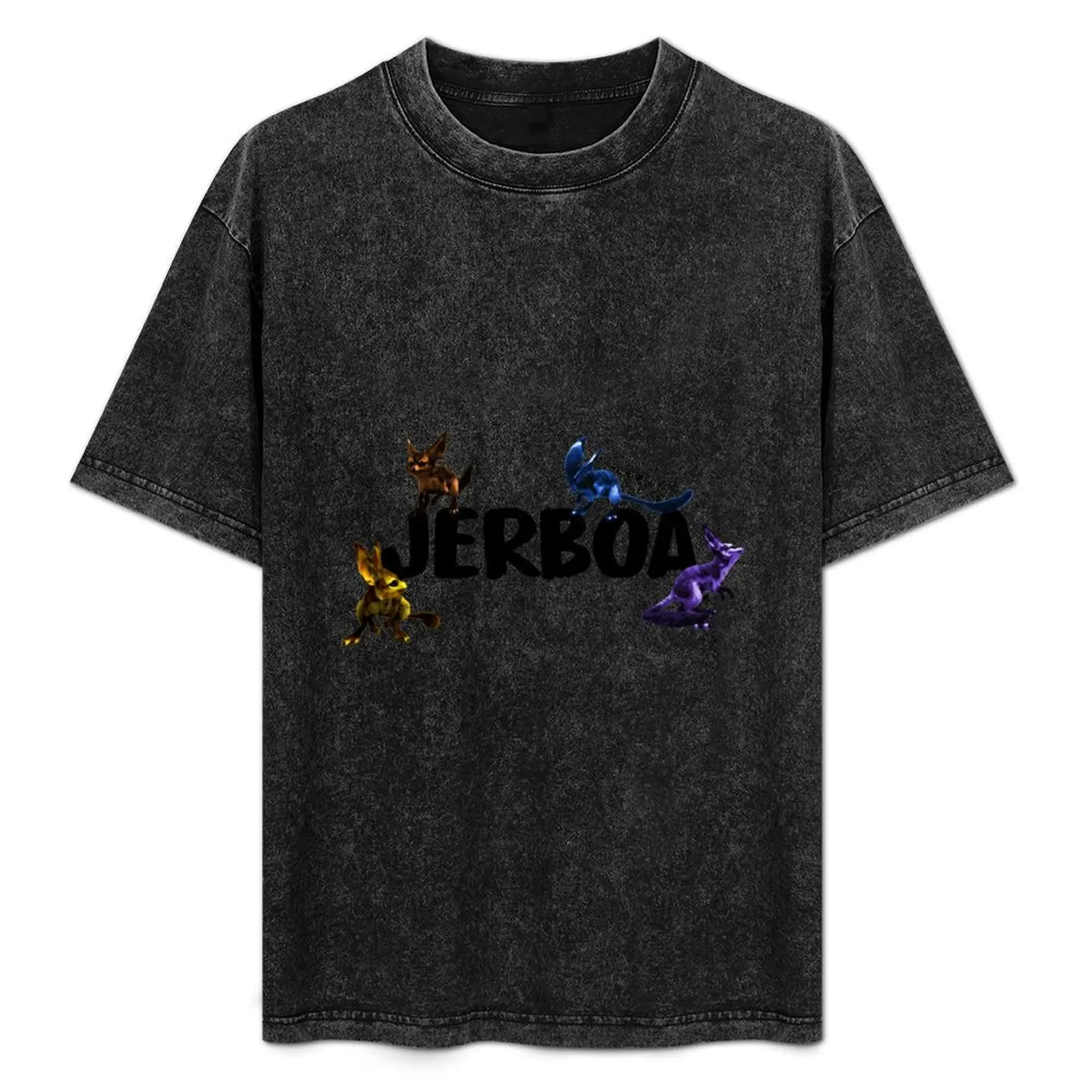 

Jerboa T-Shirt Casual Breathable Short Sleeve Top
