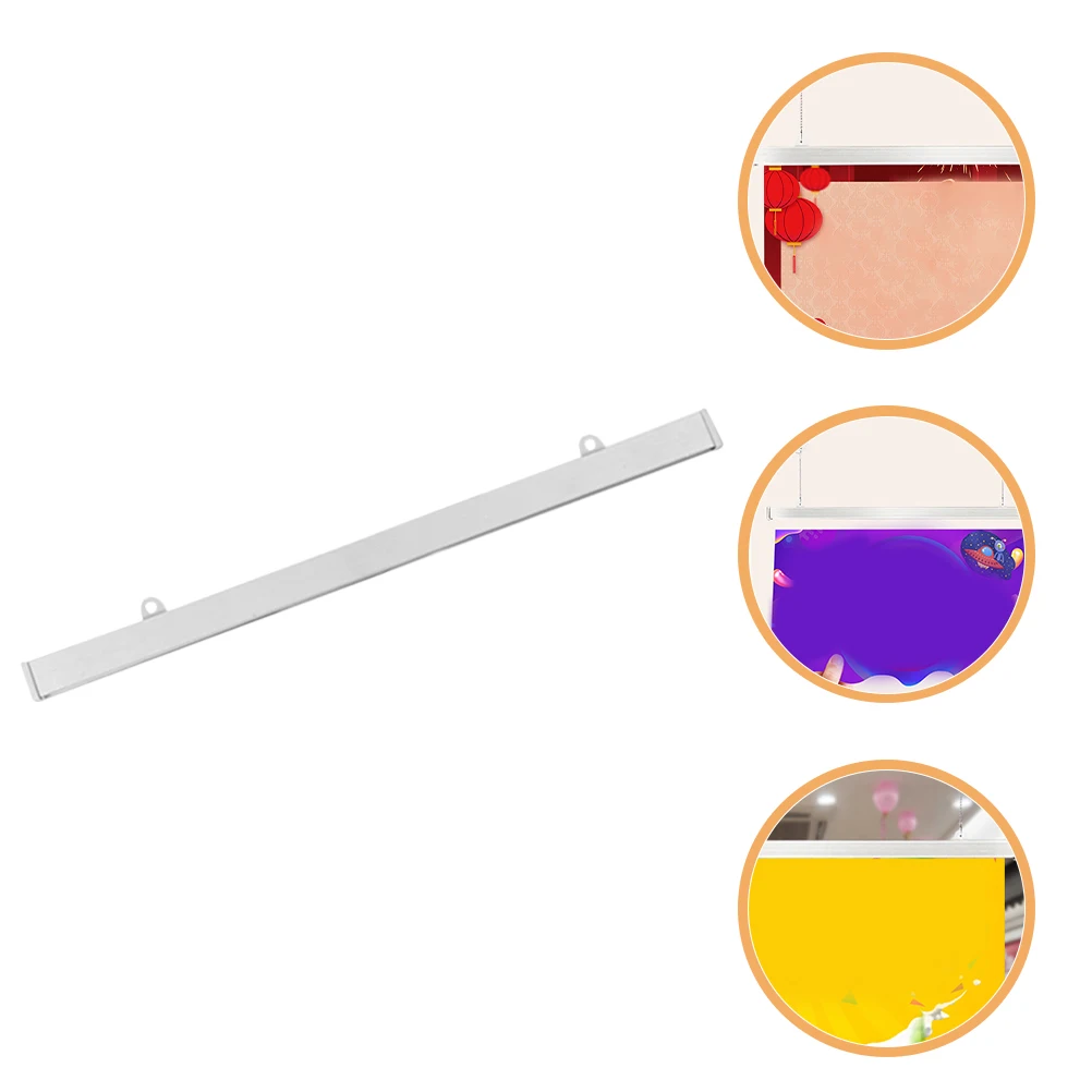 

Multifunctional Hanging Flagpole Dowel Display System Wall Hanger Rod for Posters Banner Stands Aluminum Alloy Poster Frame