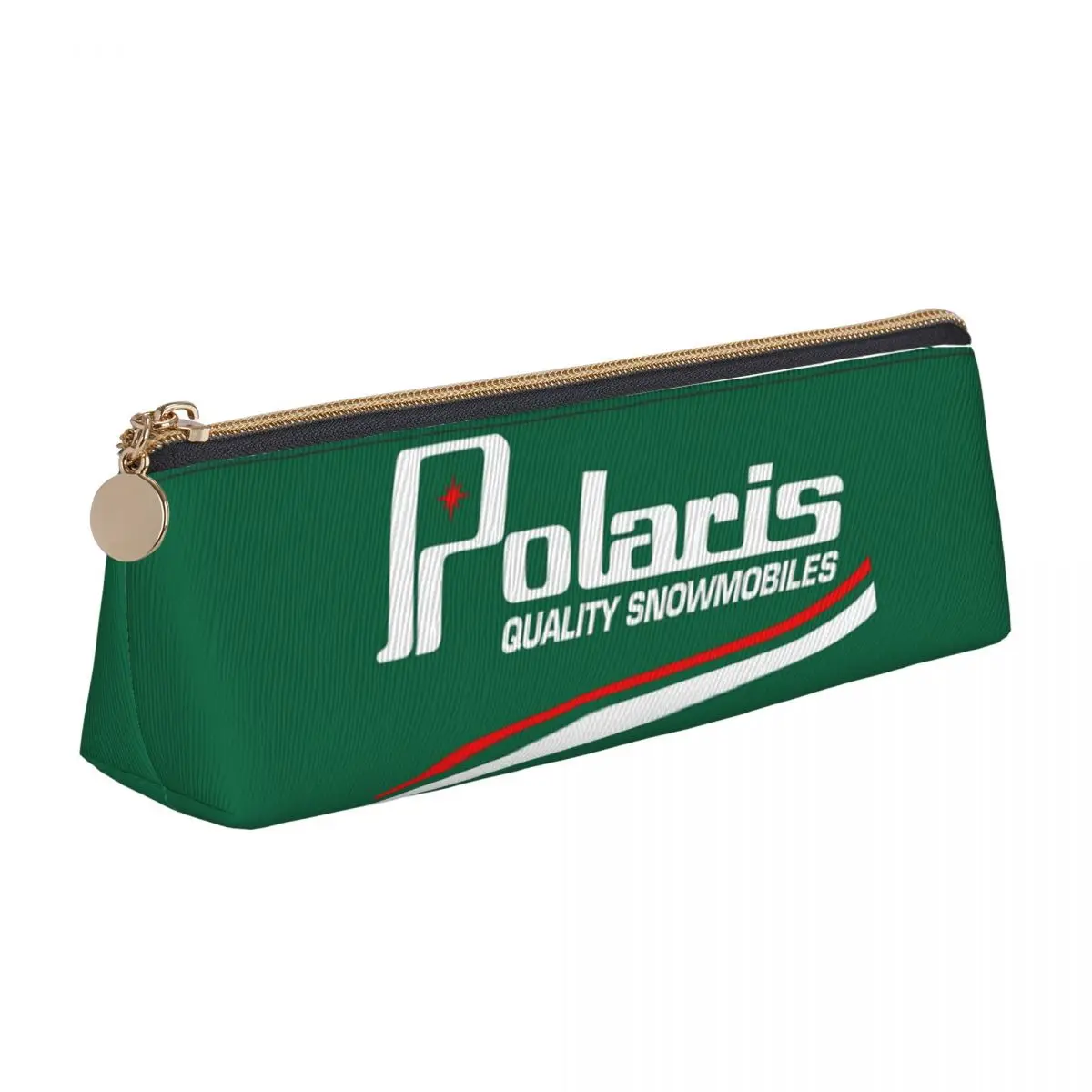 

Polaris Logo Pencil Case Pen Holder Storage Stationery Supplies Large Storage Pen Box Pencil Bag for Boys Girls Gifts