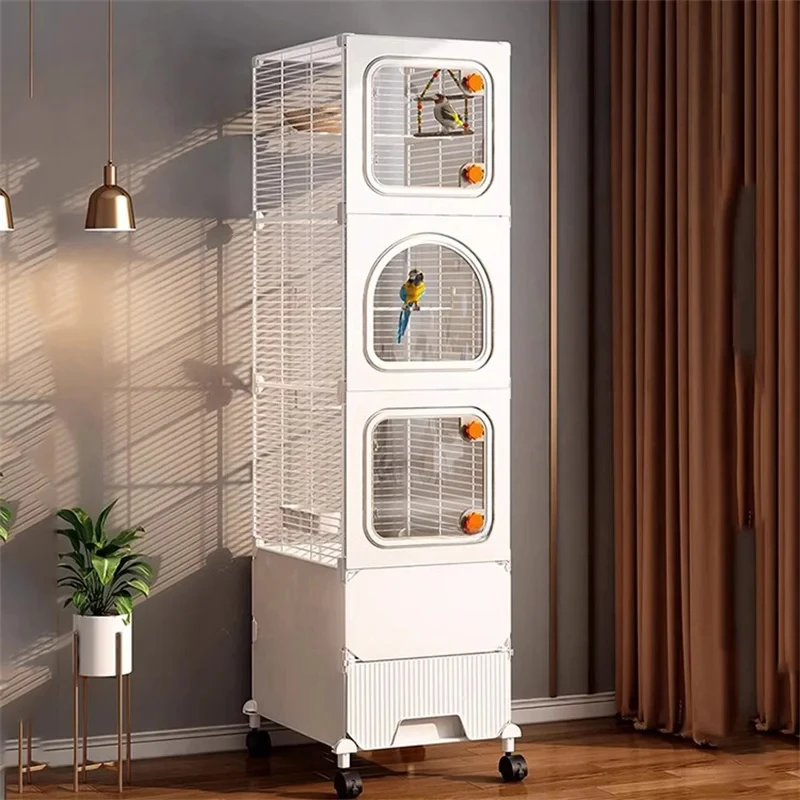 

Домашняя брызгозащищенная клетка для птиц, голубей, Lovebird, разведения канареек, большая роскошная вилла, стандартная клетка для птиц