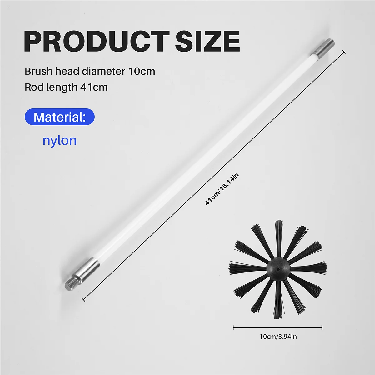 家庭用工業用チニーブラシセット,17個,チニーボイラーブラシ,クリーニングツール,暖炉クリーニングキット