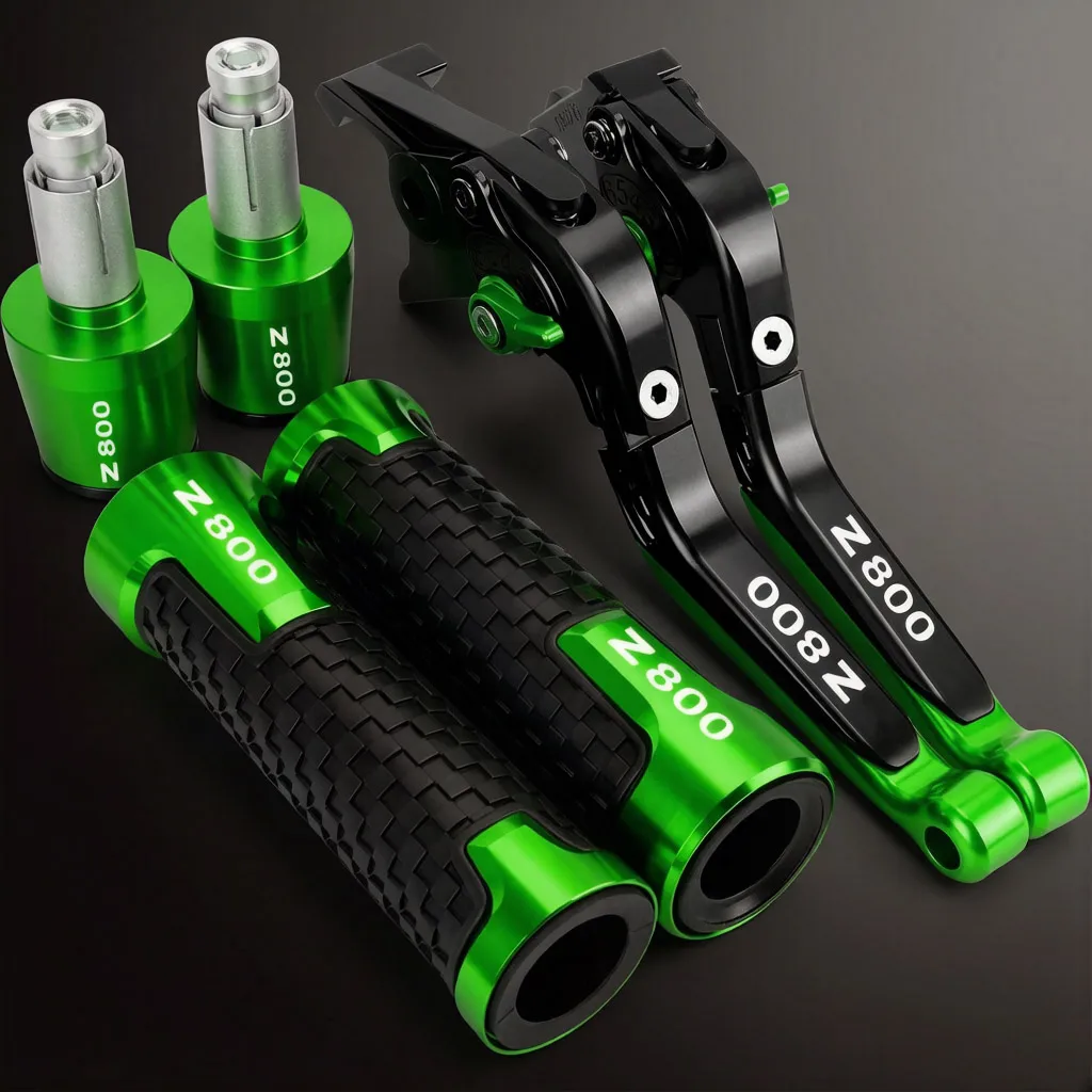 

For KAWASAKI Z800 2013 2014 2015 2016 2017 Motorcycle Clutch Lever Brake Levers Moto Handlebar Handle Hand Grips Ends Cap