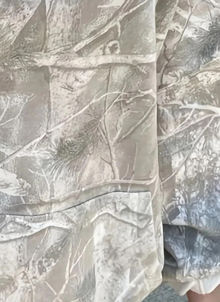 الملابس الغابة مابل فرع نمط سترة فضفاضة عادية كم طويل كنزة قطيفة الشارع الشهير موضة عادية #6