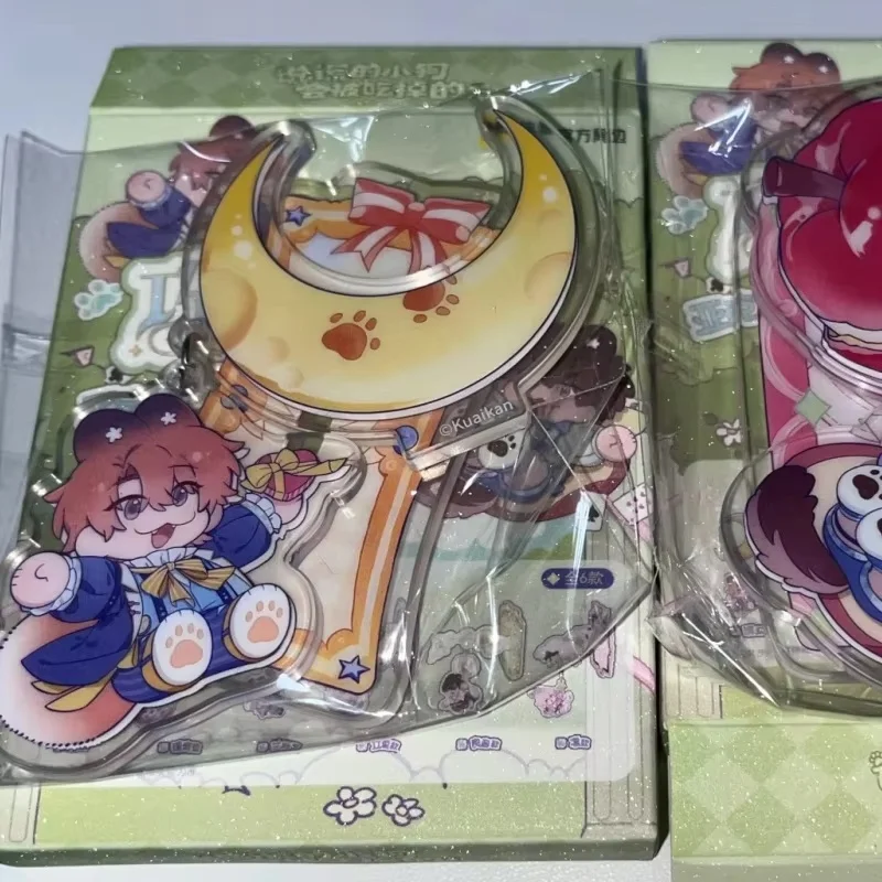 

Hot Genuine Stock Hanging Fridge Magnet The Lying Dog Will Be Eaten Photo Series Blind Box Anime Ornament Cute Toy Surprise Gift