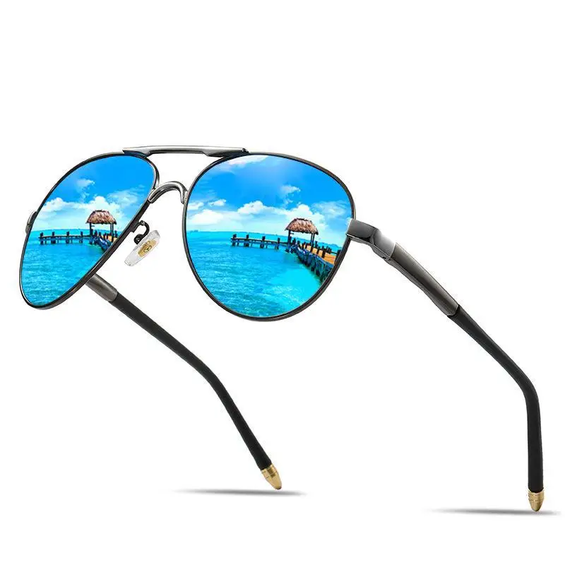 New Men's Polarized Sunglasses Classic Large Rim Sunglasses Riding Sun Glasses Wholesale8503