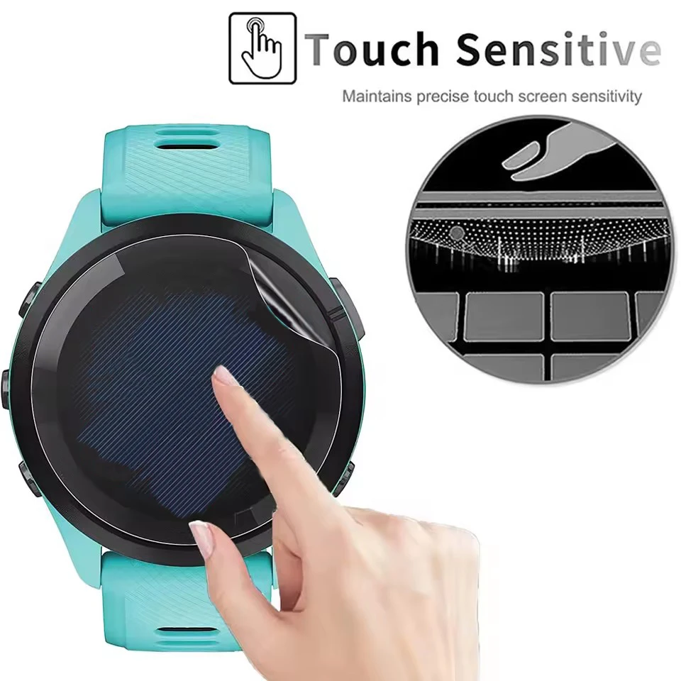 2-5Pcs Hydrogel Film for Garmin Instinct E 3 AMOLED/SOLAR 40MM 45MM Instinct 2X/2S Solar 2 Solar Screen Protector image 5