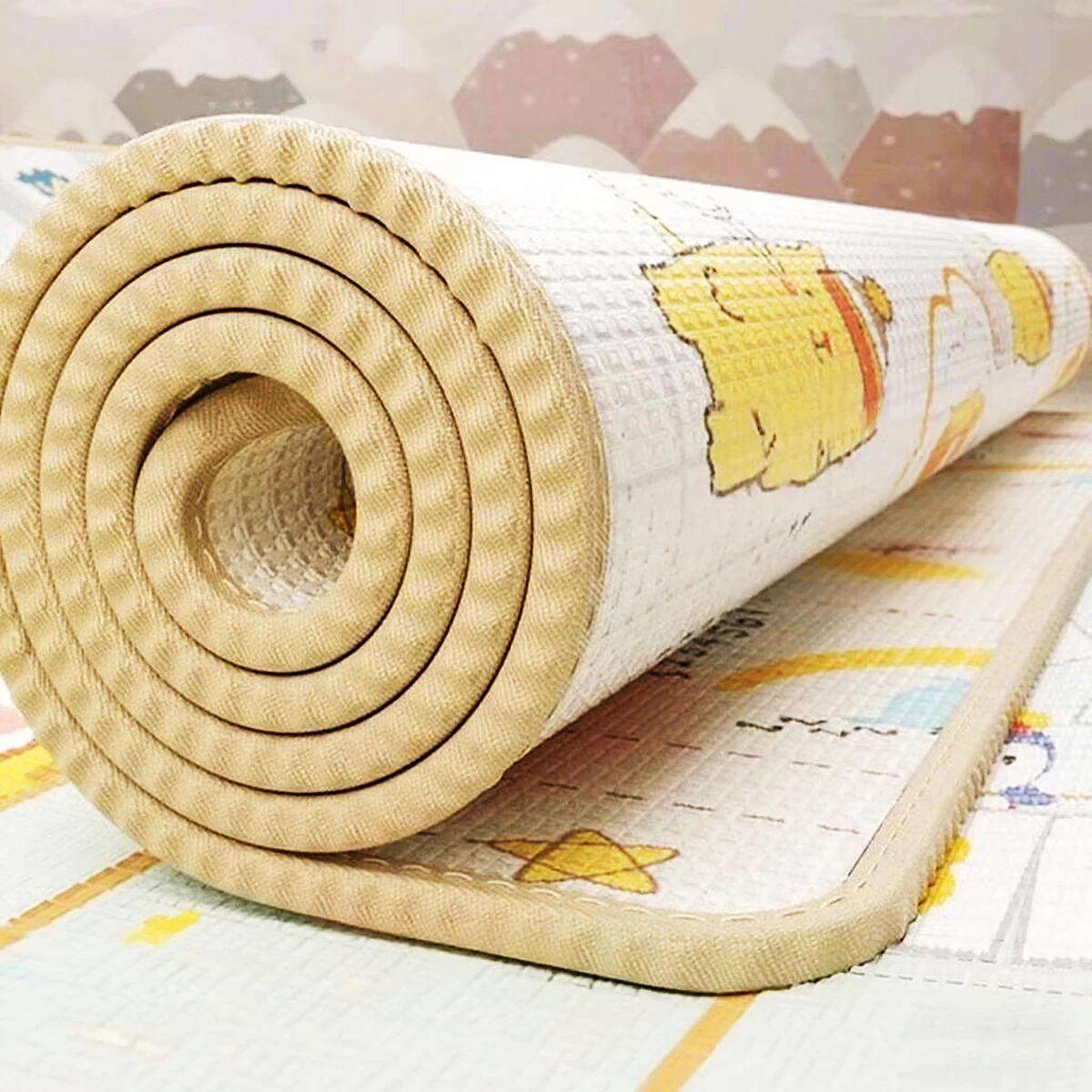 

Thicken 1/0.5cm Children's Patterns Baby Play Mat Educational Carpets in The Nursery Climbing Pad Kids Rug Activitys Games Toys