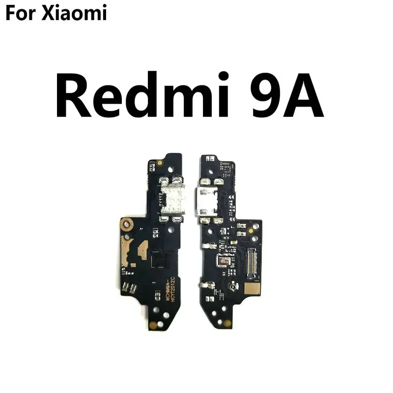 New Microphone Module+USB Charging Port Board Flex Cable Connector Parts For Xiaomi Redmi 9 9A