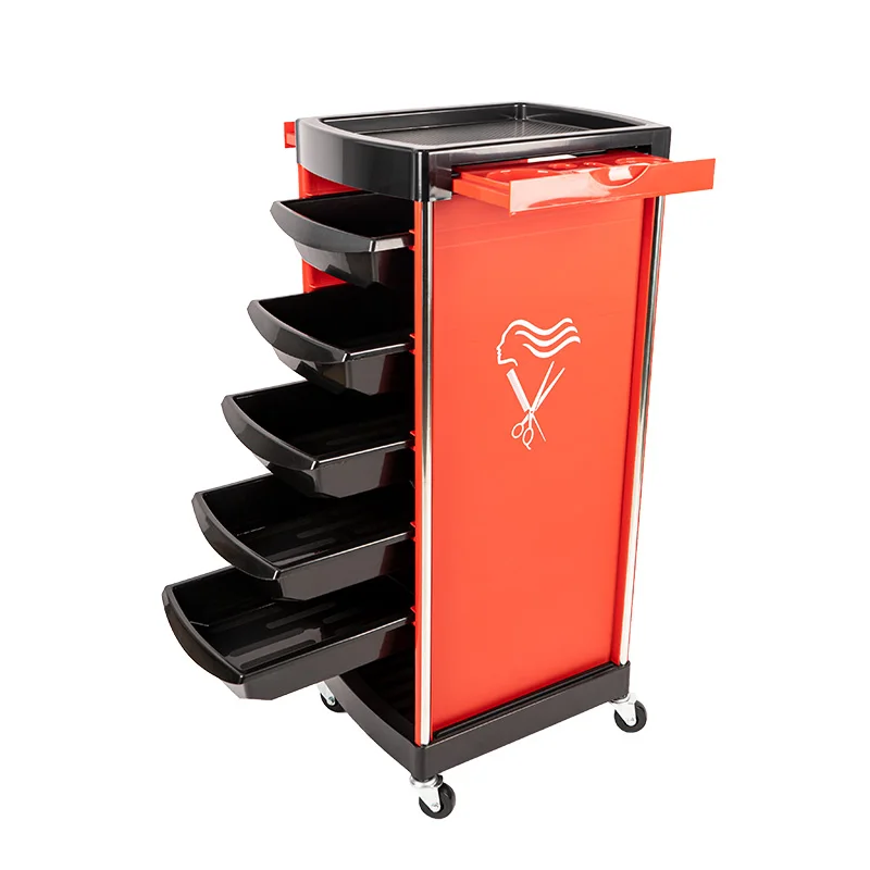 Salon Furniture Moving Cart Auxiliary Car With Wheels Aesthetic Cosmetic Barber Esthetician Carrello Parrucchiere Multi-purpose