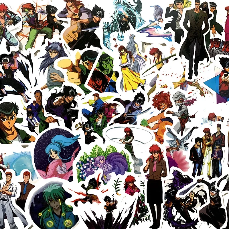 10/30/50PCS Japan anime YUYU HAKUSHO  Stickers For Suitcase Skateboard Laptop Luggage Fridge Phone Car Styling DIY Sticker