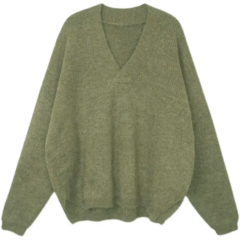 2023 Autumn/Winter New Korean Edition Solid Color Loose Versatile Fashion Sweater