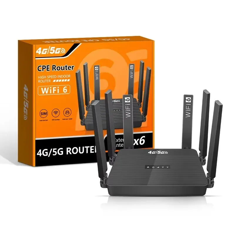 Hot Sale DNEXT CPE Industrial Outdoor Wireless Router Detachable Antenna 4 WAN/LAN Capability 300mbps 5000mAh Firewall