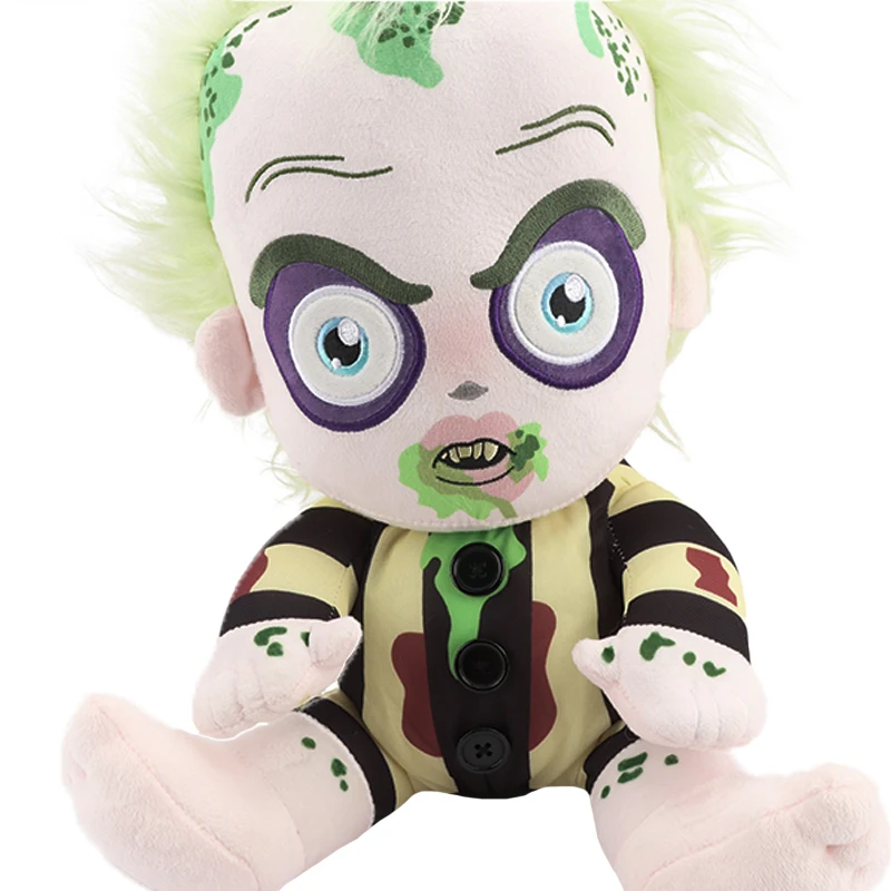 Beetlejuice 2 Plush Toy Soft Stuffed Movie Anime Figure Doll Peripheral Kids Birthday Gifts Toys for Children Room Decoration