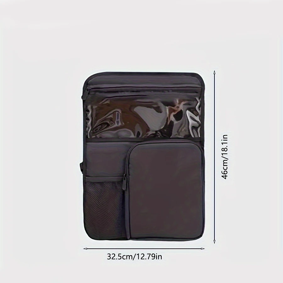 Pouch Add Pockets To Your Hardcase Carry On Luggage, Storage Passport, Bottles, Including Up To 16in Laptop