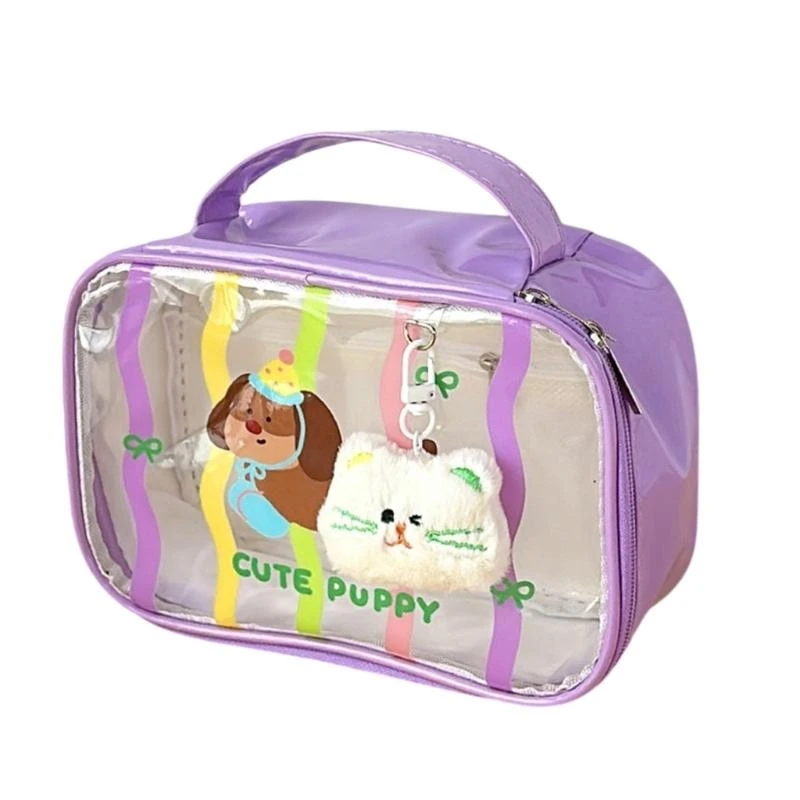 

A3PE Clear Cosmetic Bag Cartoon Cosmetic Bag Waterproof Transparent Makeup Bag Gifts