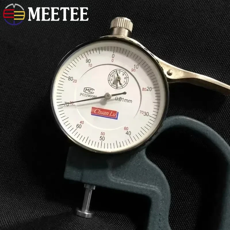 100/200x150cm Meetee 1000D Oxford Waterproof Fabrics 0.7mm Thick Black Cloth Outdoor Luggage Tent Fabric DIY Sewing Accessories