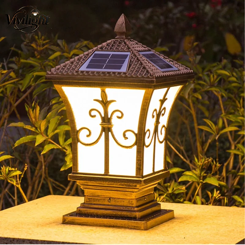 4-color-adjustable-waterproof-outdoor-solar-lamp-with-remote-control-solar-garden-post-gate-pillar-lamp-square-solar-light