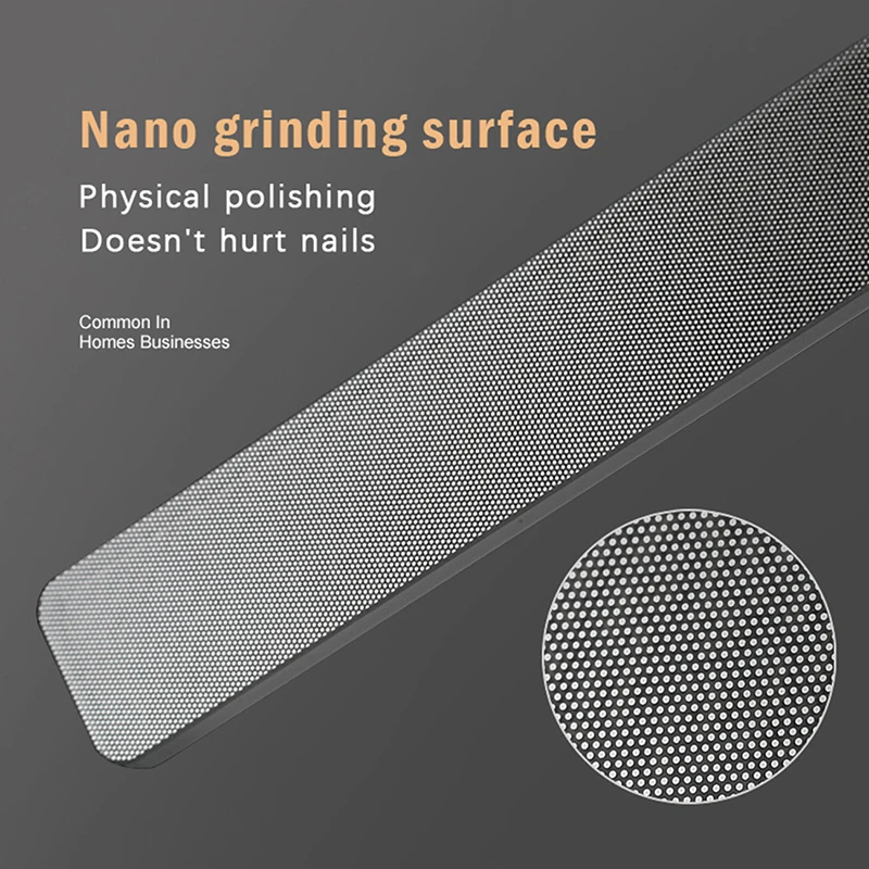 1PC professionale Nano Glass Nail Buffer durevole File Shiner Manicure Files Nail