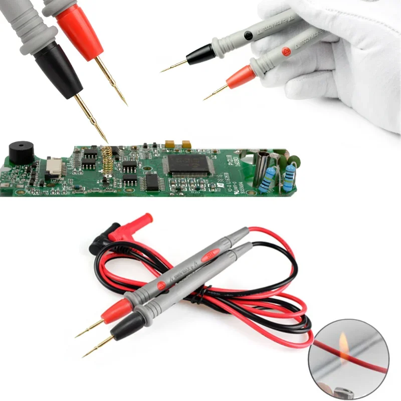 Universal Probe Test Leads Pin Pen Digital AC/DC Voltage Detectors Non-Contact Tester Meter Current Electric Sensor Test Pen 20A
