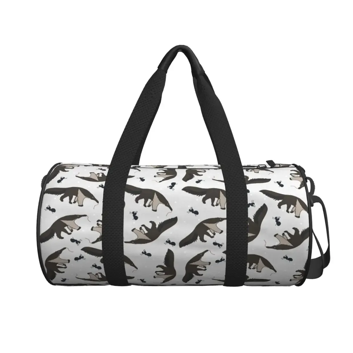 

Giant Anteaters And Ants All Over Pattern Large Duffle Gym Bag Waterproof Duffle Travel Bags Handbags Fitness bag