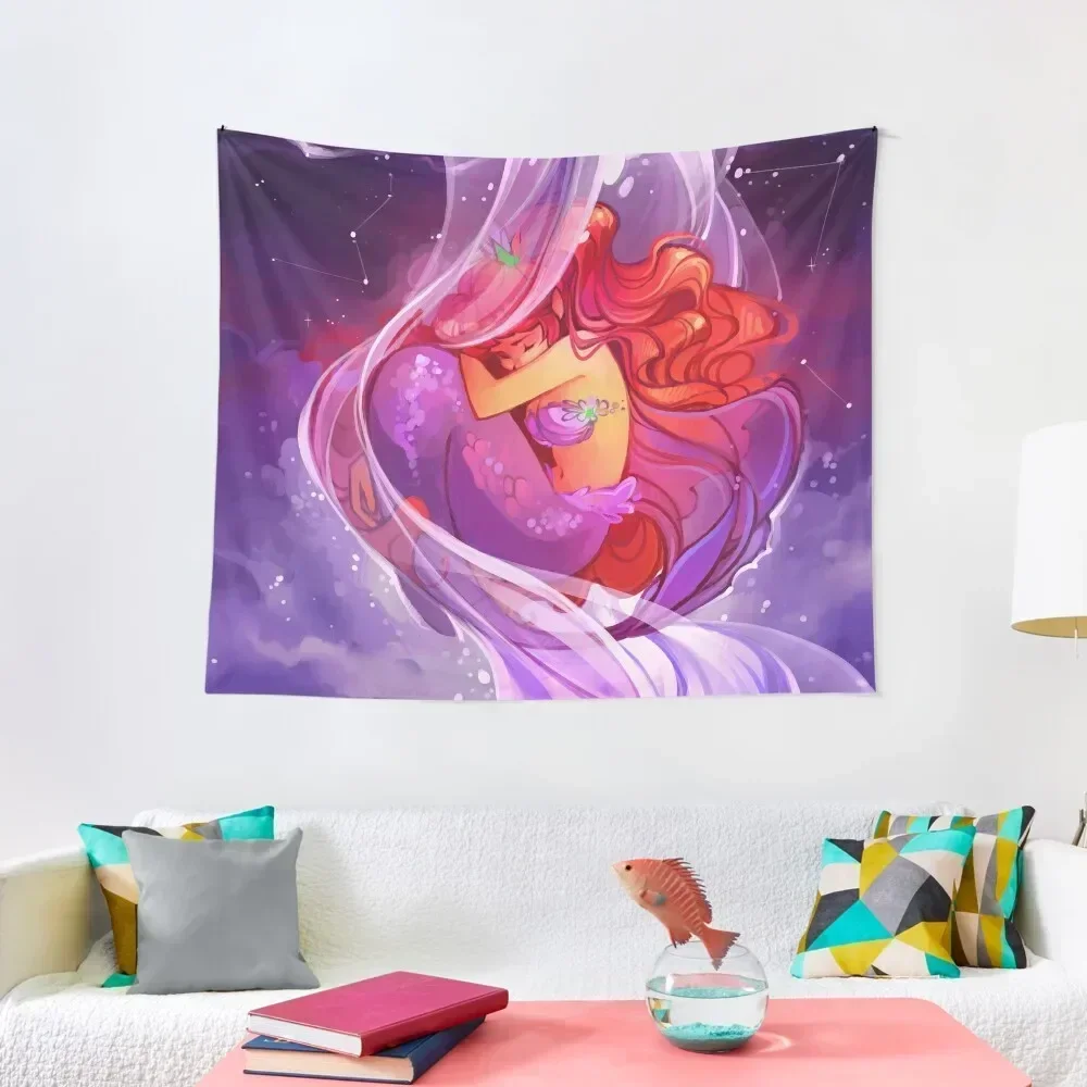 

Wrapped In Stars Tapestry Nordic Home Decor Korean Room Decor Aesthetic Room Decoration Tapestry