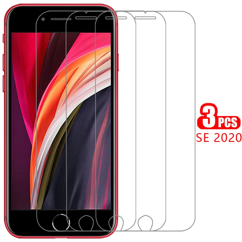 case for apple iphone se 2020 2 tempered glass on iphonese2 se2 se2020 2nd generation back cover i phone ipone iphon ihone iphoe