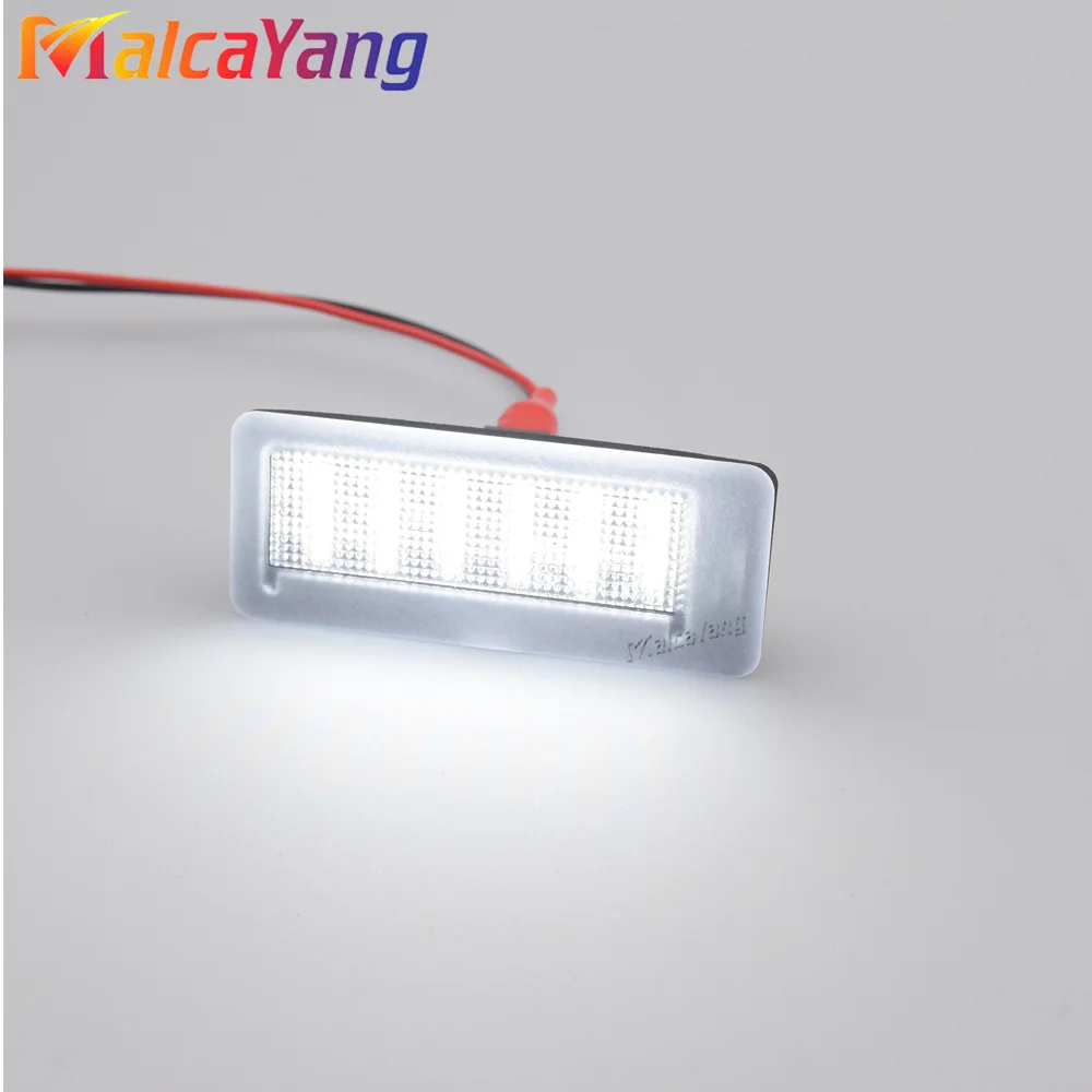 LED License Plate Light For Opel Vauxhall Combo Number Lamp For Fiat Doblo 2010-2022 Error Free White