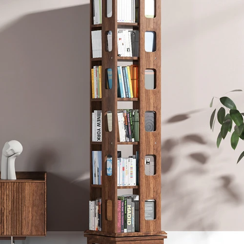 회전 책꽂이, 360 도 책장, 이동식 크리에이티브 홈 심플 침실, 바닥부터 천장까지 코너 선반, 스토리지  Best5