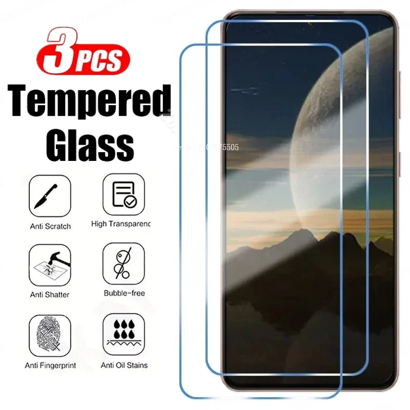 3PCS Full Screen Protector for Samsung Galaxy S25 S24 S23 Ultra S22 S21 Plus Tempered Glass For Samsung Note 20 10 8 9 S10 S9 S8