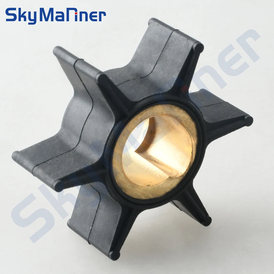 Marine Engine Water Pump impeller  0395289 with Key  Johnson Evinrude 20 25 28 30 35 HP 2T 395289 Outboard Engine 18-3401