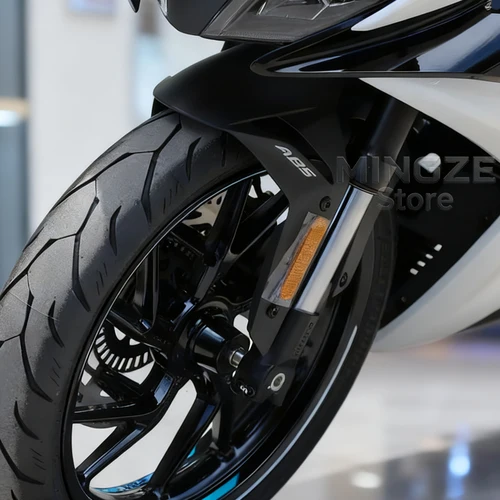 Imagen 2 del producto Ajuste para CFMOTO 250SR 300SR CF 250 SR accesorios de motocicleta guardabarros de rueda delantera protector contra salpicaduras cubierta de carenado